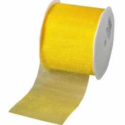 Ruban Cadeau En Crêpe De Chine Larg. 70 Mm, 25 m-DecoWoerner