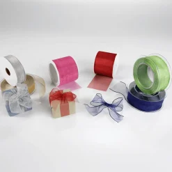 Ruban Crêpe De Chine 25 Mm, 25 M, Crème-DecoWoerner Outlet