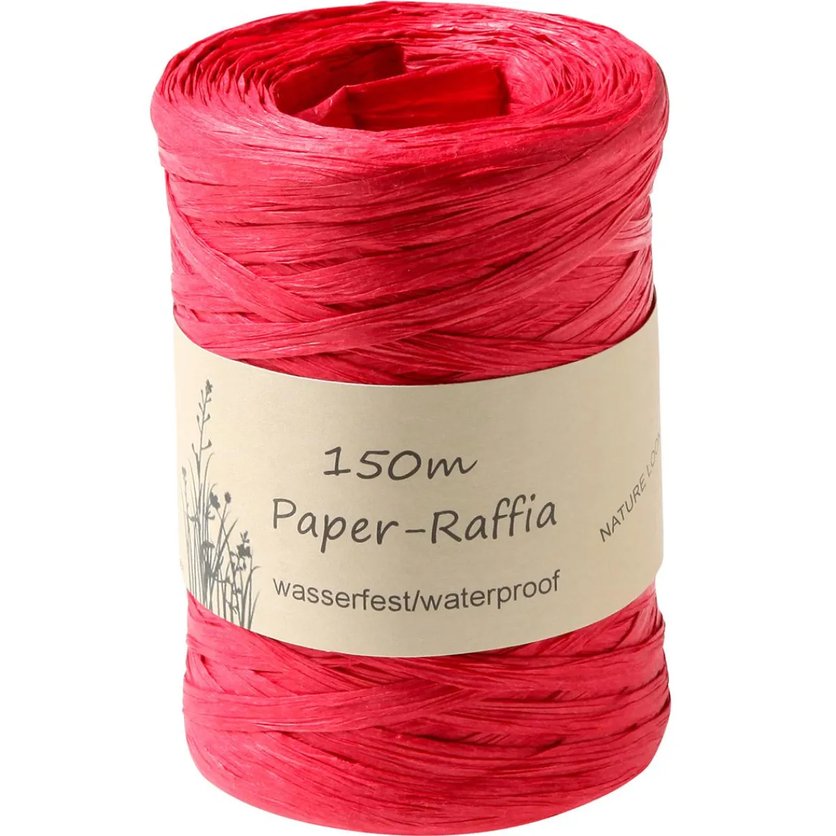 Ruban De Raphia écologique En Matériau Dégradable 7 Mm 150 M-DecoWoerner Discount