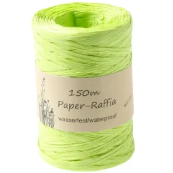 Ruban De Raphia écologique En Matériau Dégradable 7 Mm 150 M De Printemps-DecoWoerner Outlet
