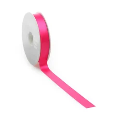 Ruban De Satin, 25 Mm X 25m Pink-DecoWoerner Outlet