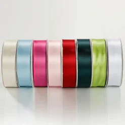 Ruban De Satin, 25 Mm X 25m Clair-DecoWoerner