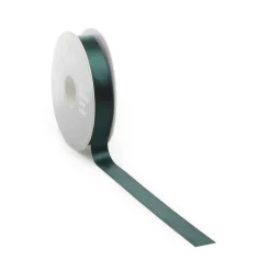 Ruban De Satin, 25 Mm X 25m Foncé-DecoWoerner New