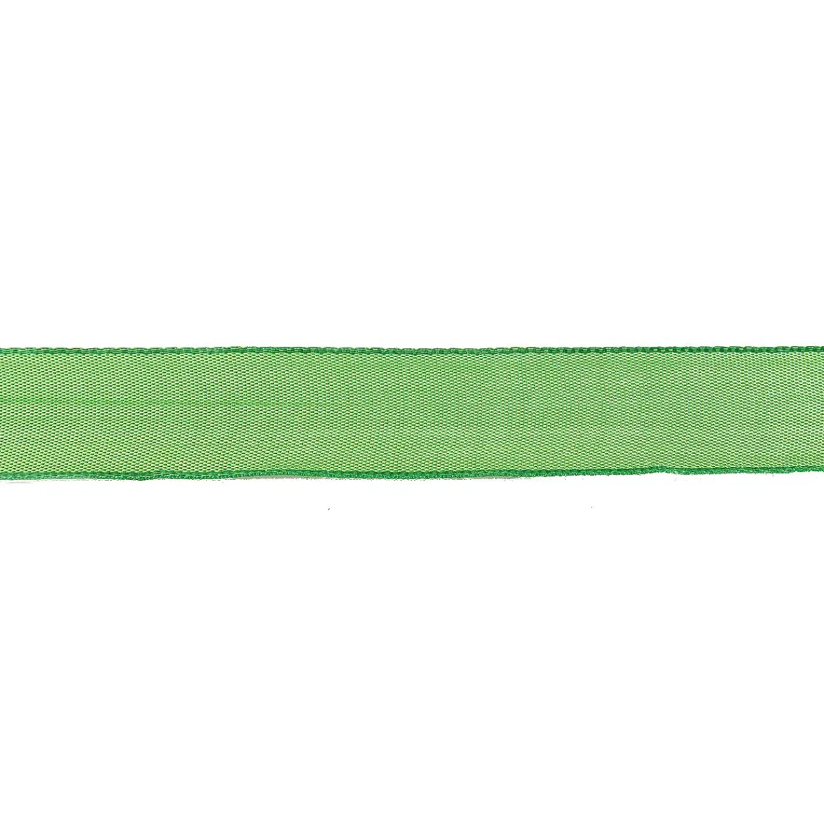 Ruban De Tissu Avec Bord En Fil Métallique 25 Mm, 25 M, Limone-DecoWoerner Discount