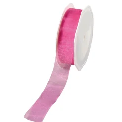 Ruban En Crêpe De Chine Pink Larg. 25 Mm-DecoWoerner