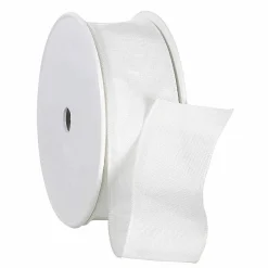 Ruban En Tissu Av. Bord En Fil De Fer, , Larg. 40 Mm-DecoWoerner Clearance