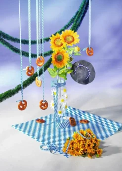 Ruban En Tissu "Bavière" 15 Mm 25 M-DecoWoerner Online