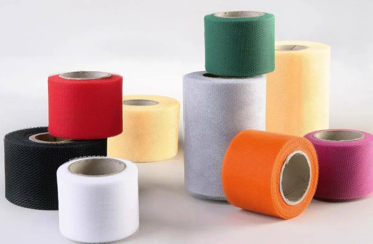 Ruban En Tulle Larg. 50 Mm,-DecoWoerner