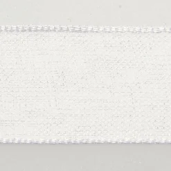 Ruban Mousseline Avec Lisière Tissée 6mm X 50m-DecoWoerner Sale