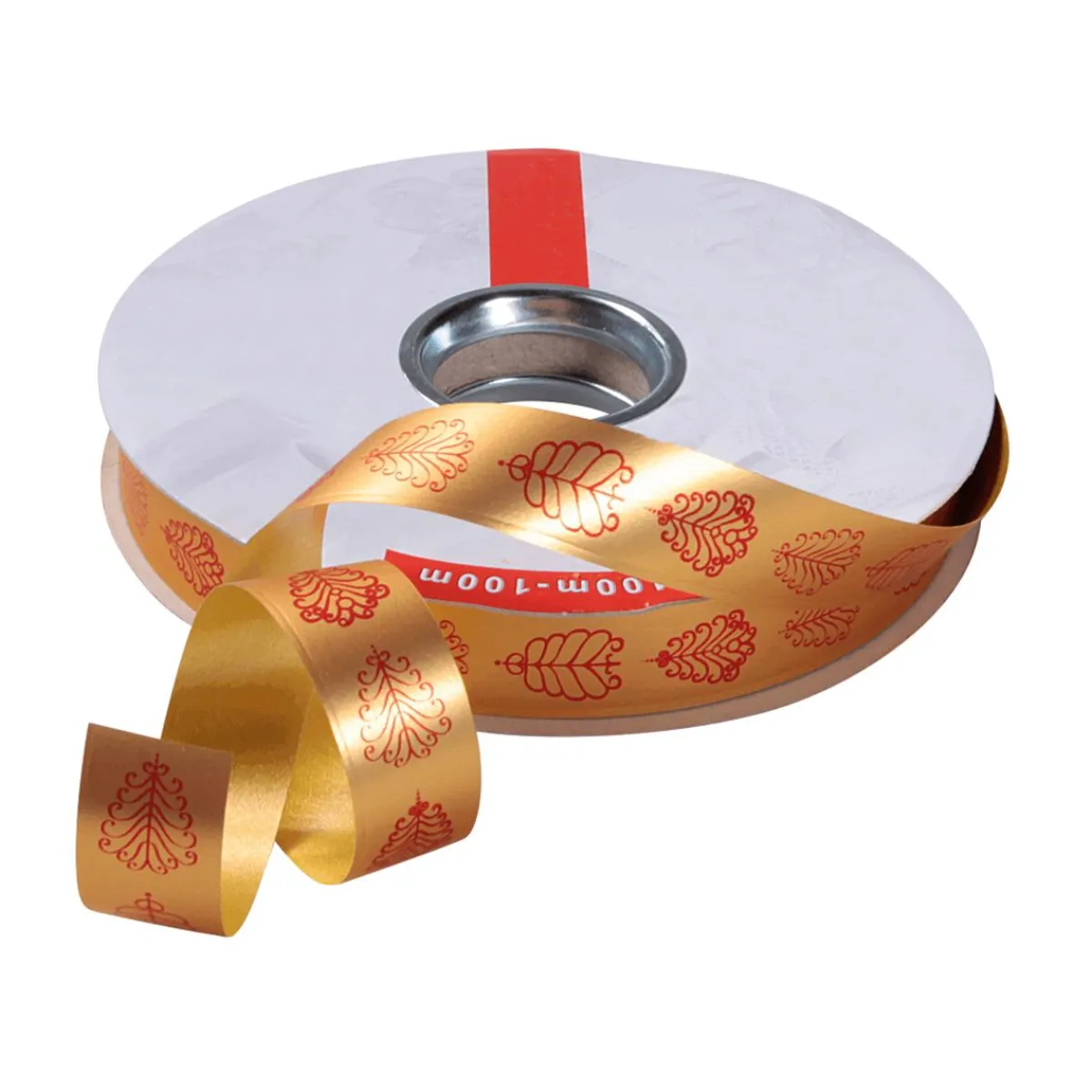 Ruban Poly "nement Feuille", 19 Mm,-DecoWoerner New