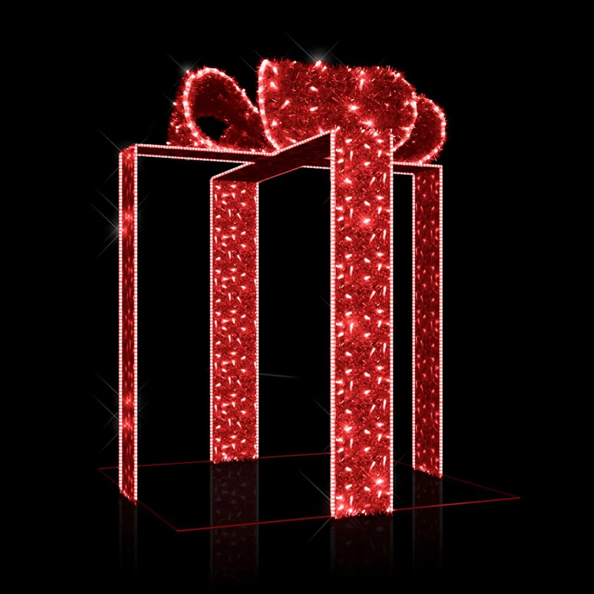Rubans Cadeaux LED Pour L'extérieur 240 X 200 Cm-DecoWoerner Discount