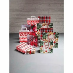 Sac Cadeau "Joyeuses Fêtes" 36 X 36 Cm 25 Pces-DecoWoerner Online