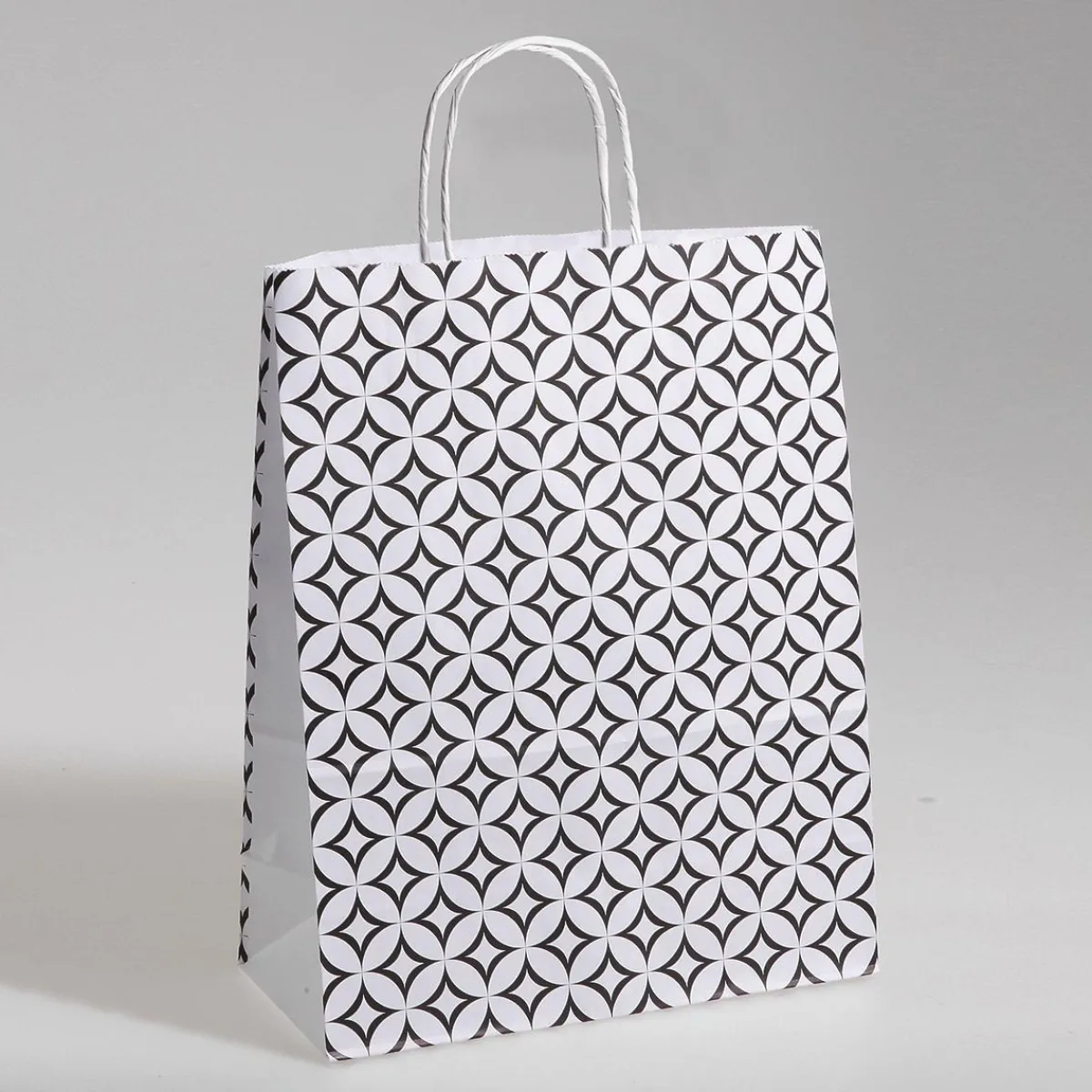 Sac En Papier Kraft "Ornement" 28 X 22 X 10 Cm-DecoWoerner Hot