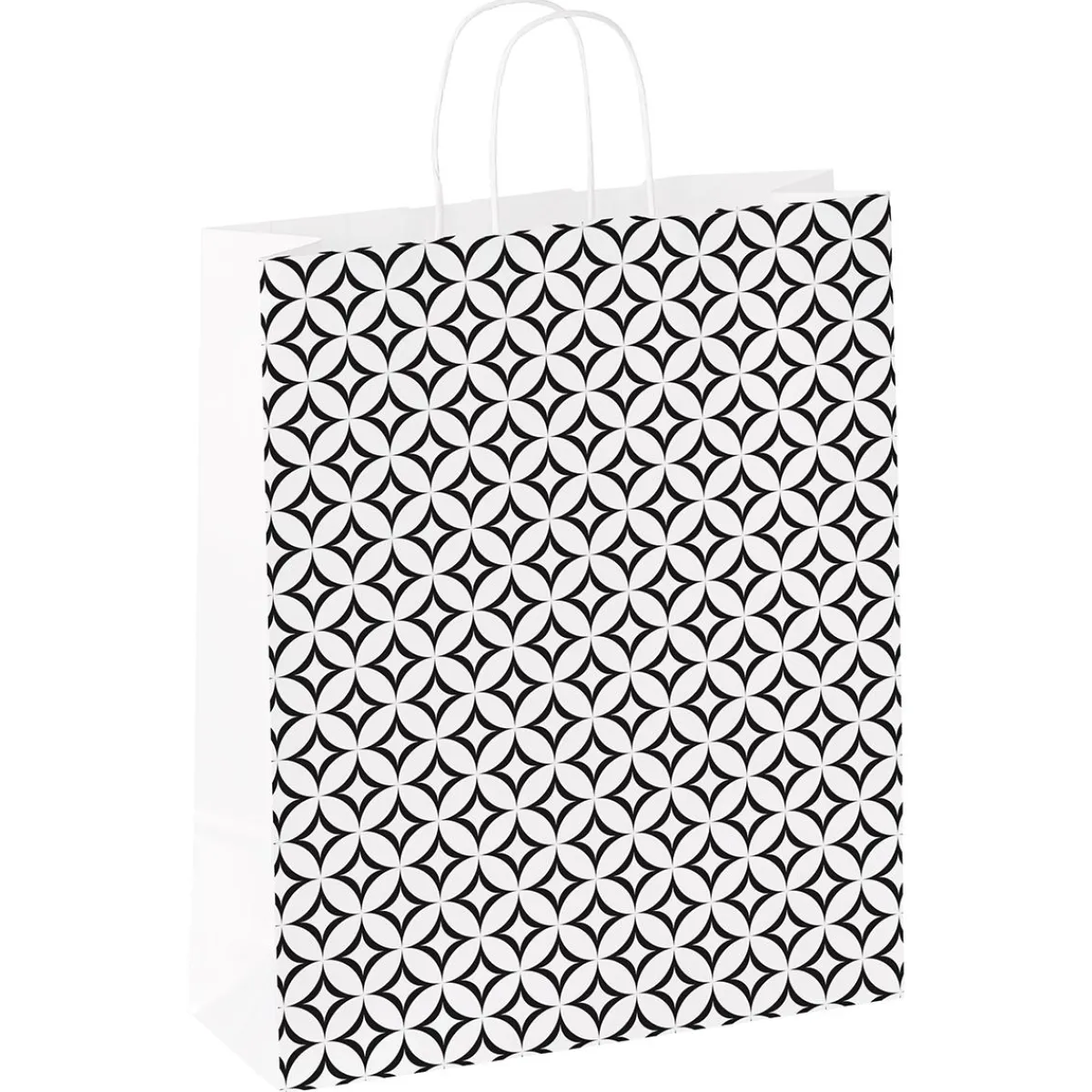 Sac En Papier Kraft "Ornement" 28 X 22 X 10 Cm-DecoWoerner Hot