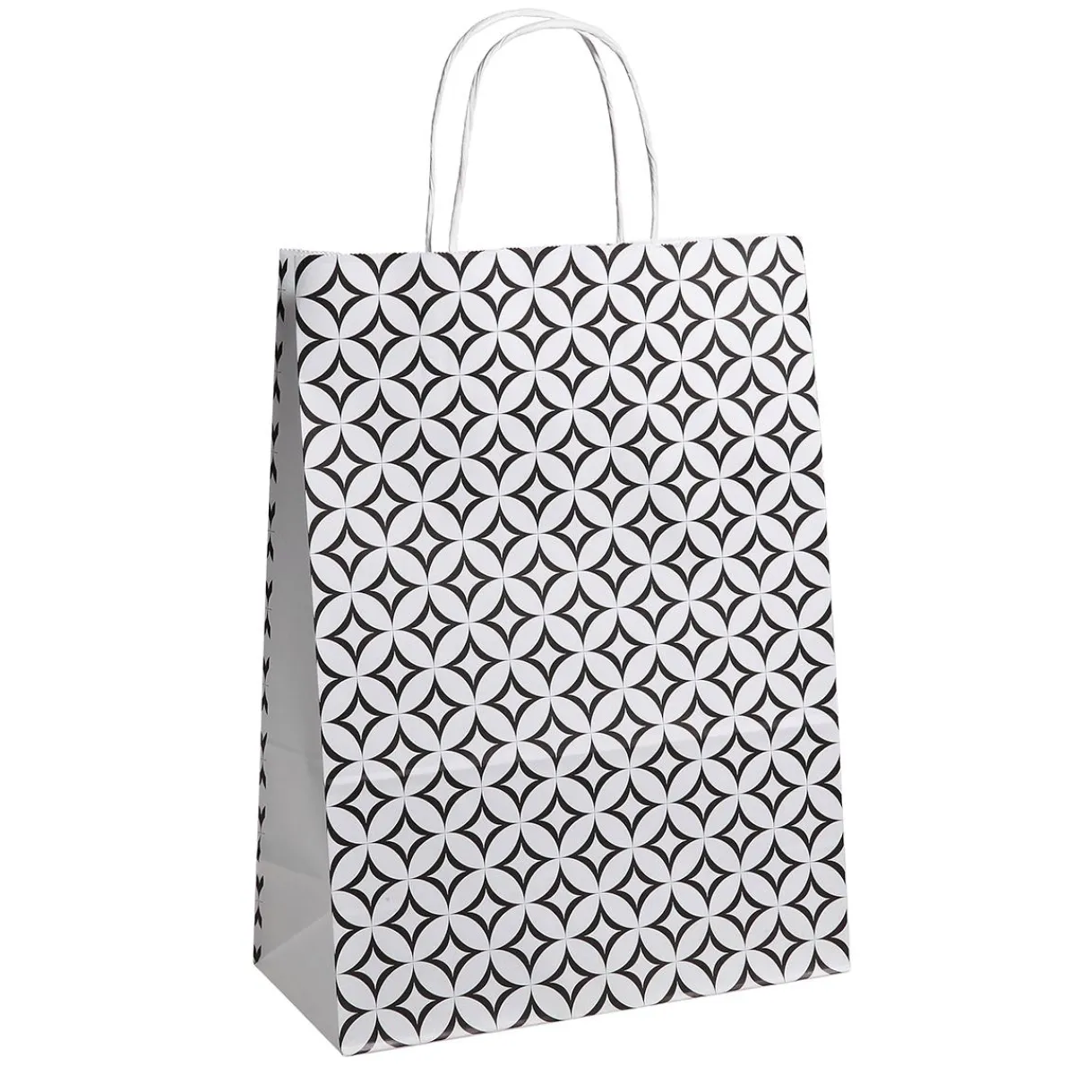 Sac En Papier Kraft "Ornement" 35 X 26 X 12 Cm-DecoWoerner