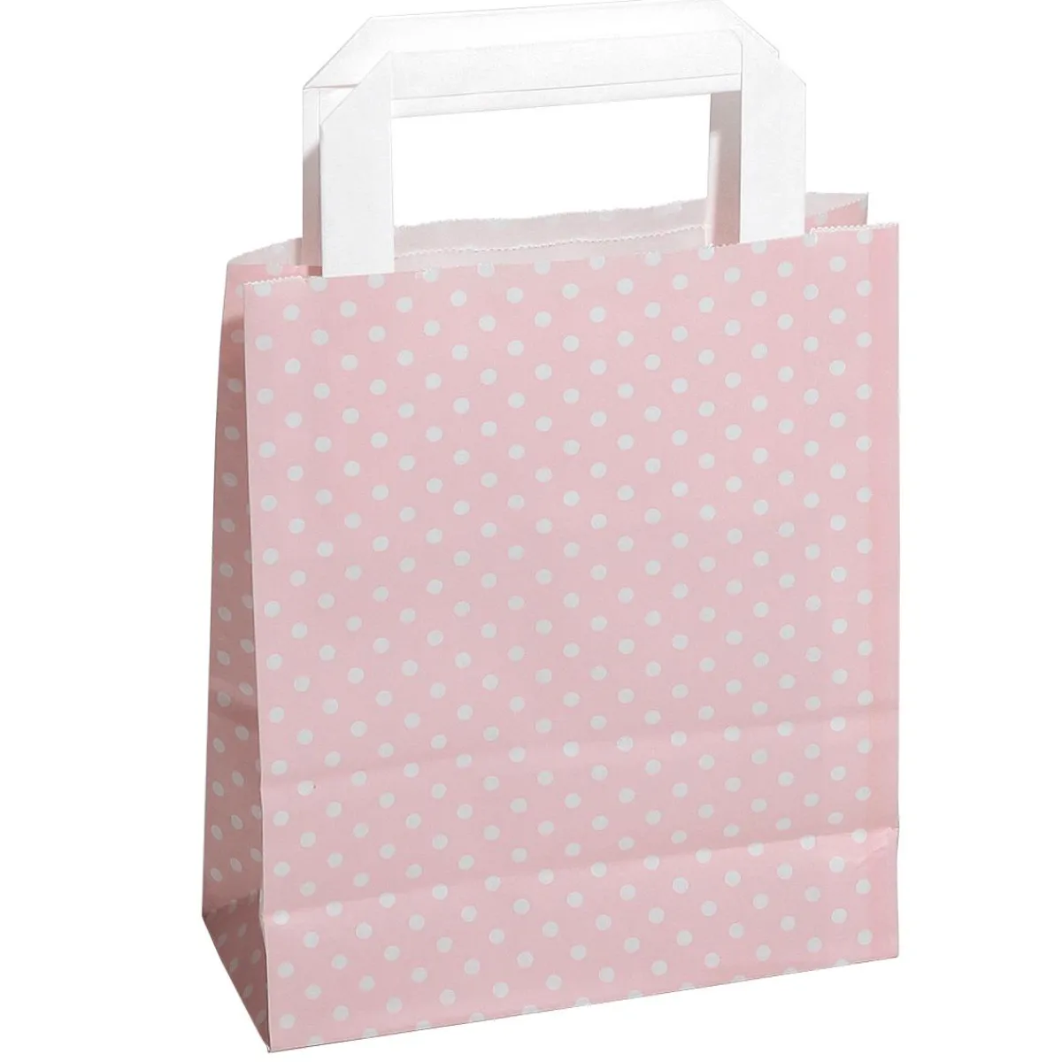 Sac En Papier Kraft "Petits Points" 22 X 18 Cm,-DecoWoerner New