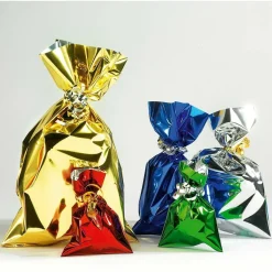 Sachet Cadeau, Brillant, Foncé, 20 X 35 Cm-DecoWoerner New
