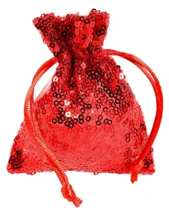 Sachet En Organza à Paillettes 10 Cm, 10 Pces,-DecoWoerner Hot