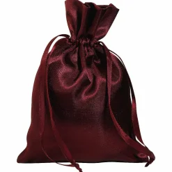 Sachet En Satin 18 Cm, 30 Pces, Bordeaux-DecoWoerner Outlet