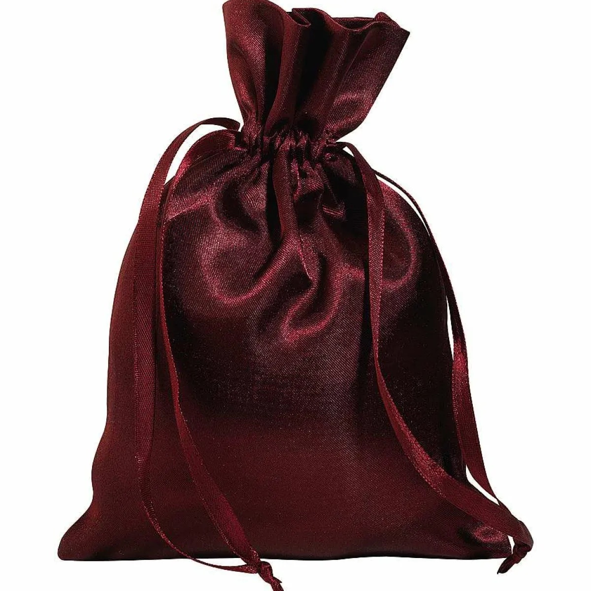 Sachet En Satin 18 Cm, 30 Pces, Bordeaux-DecoWoerner Outlet