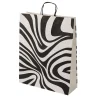 Sacs Cadeaux écologiques à Motif Zèbre 50 Pièces 12 X 26 X 34 Cm-DecoWoerner Online