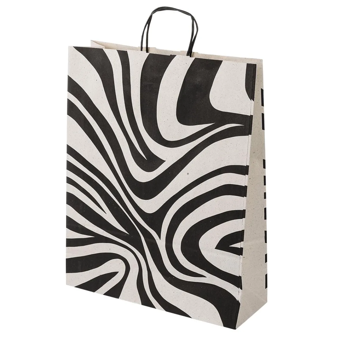 Sacs Cadeaux écologiques à Motif Zèbre 50 Pièces 12 X 26 X 34 Cm-DecoWoerner Online