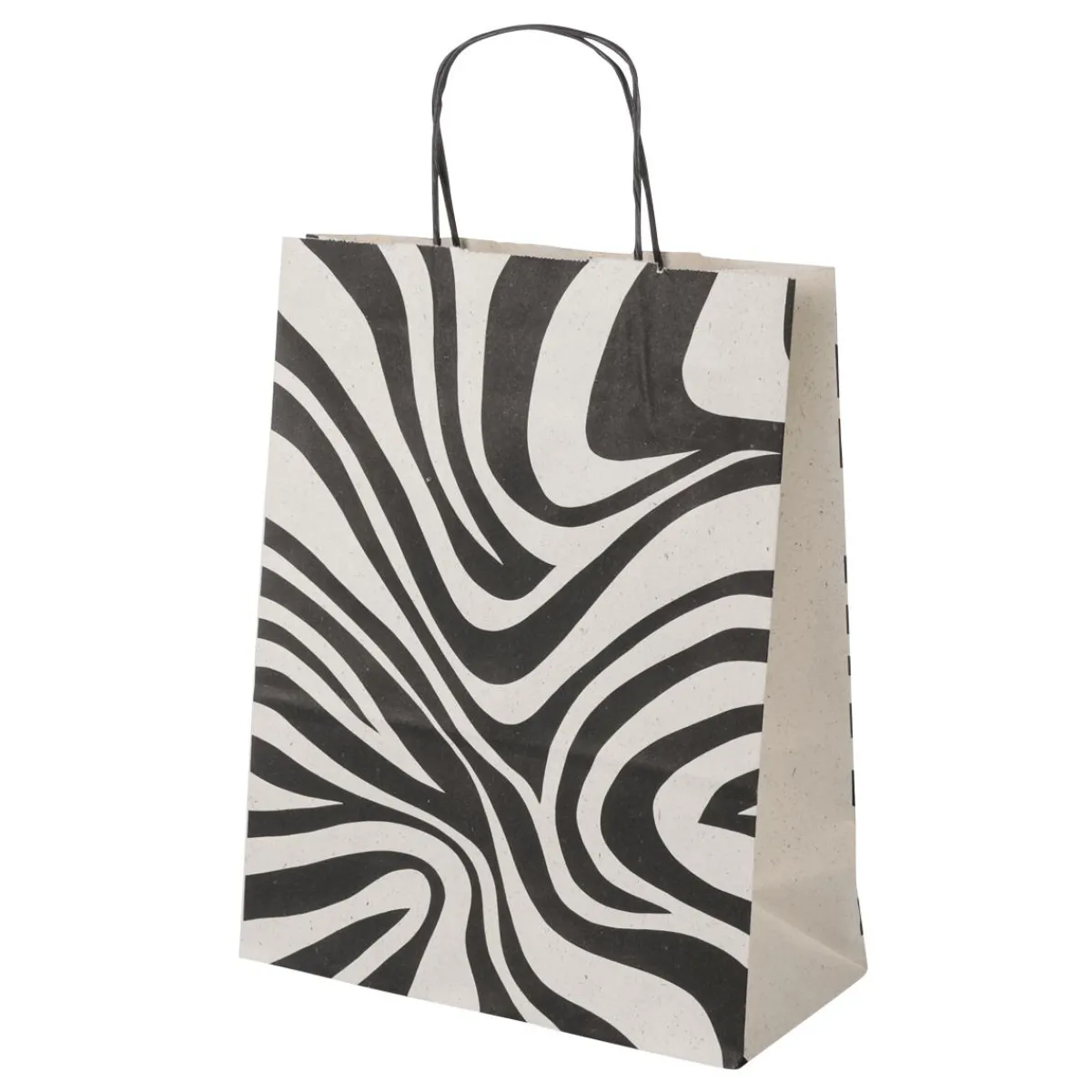 Sacs Cadeaux écologiques à Motif Zèbre 50 Pièces 12 X 26 X 34 Cm-DecoWoerner Online