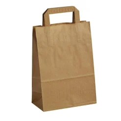 Sacs Papier, Brun, Dim. 1 : 20 X 28 + 10 Cm-DecoWoerner