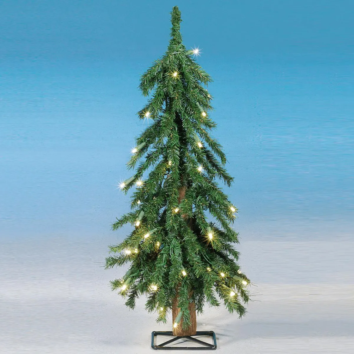 Sapin Artificiel Alpine Avec LED 60 Cm-DecoWoerner Online