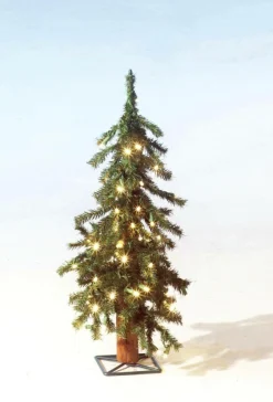 Sapin Artificiel Alpine Avec LED 60 Cm-DecoWoerner Online