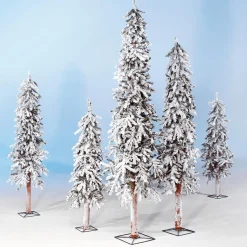 Sapin Artificiel Enneigé Sapin Des Alpes 60 Cm-DecoWoerner Hot