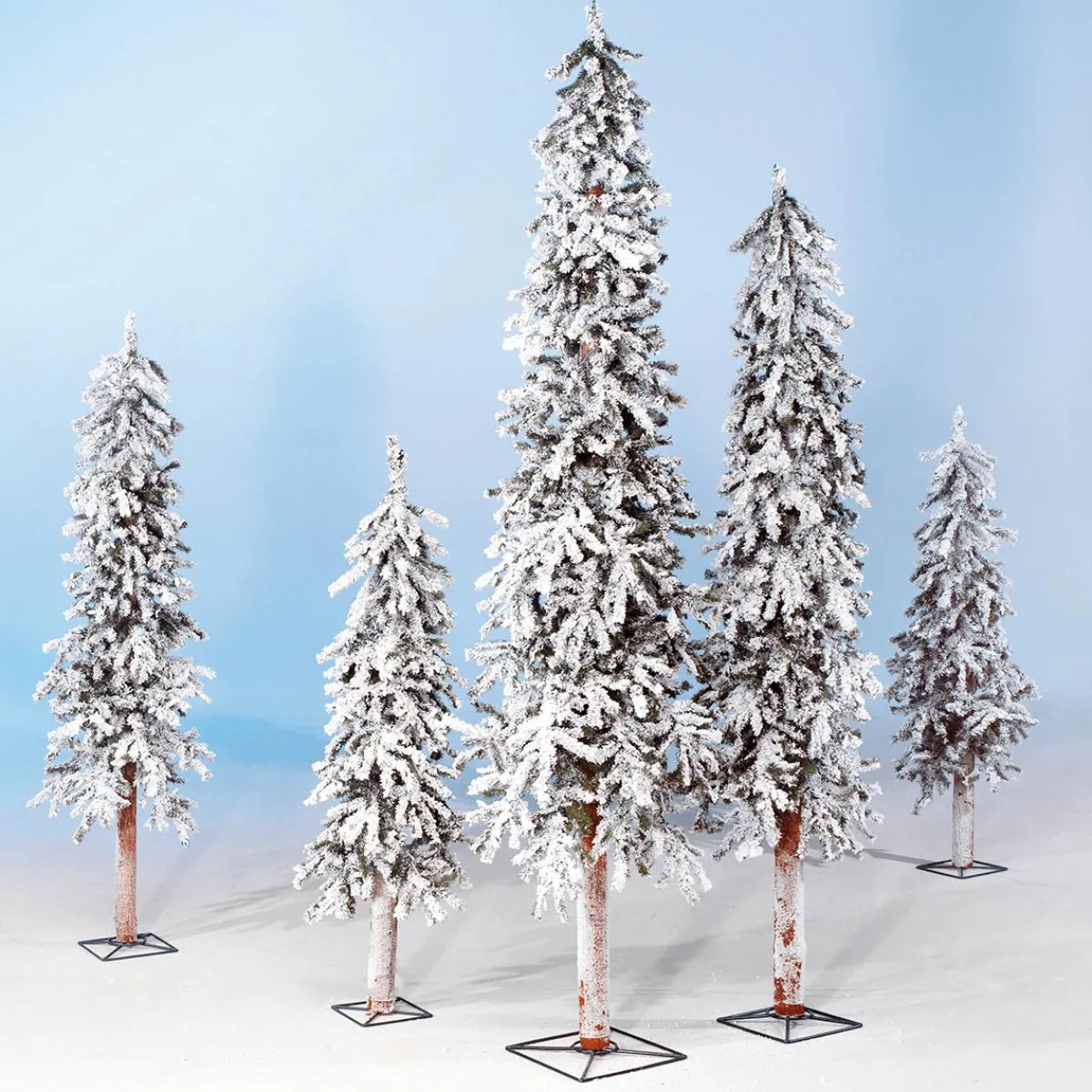 Sapin Artificiel Enneigé Sapin Des Alpes 60 Cm-DecoWoerner Hot