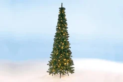 Sapin Artificiel étroit Avec LED 150 Cm-DecoWoerner Outlet