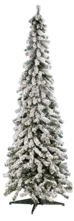 Sapin Artificiel étroit, Enneigé 150 Cm-DecoWoerner Sale
