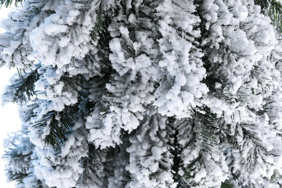 Sapin Artificiel étroit, Enneigé 180 Cm-DecoWoerner
