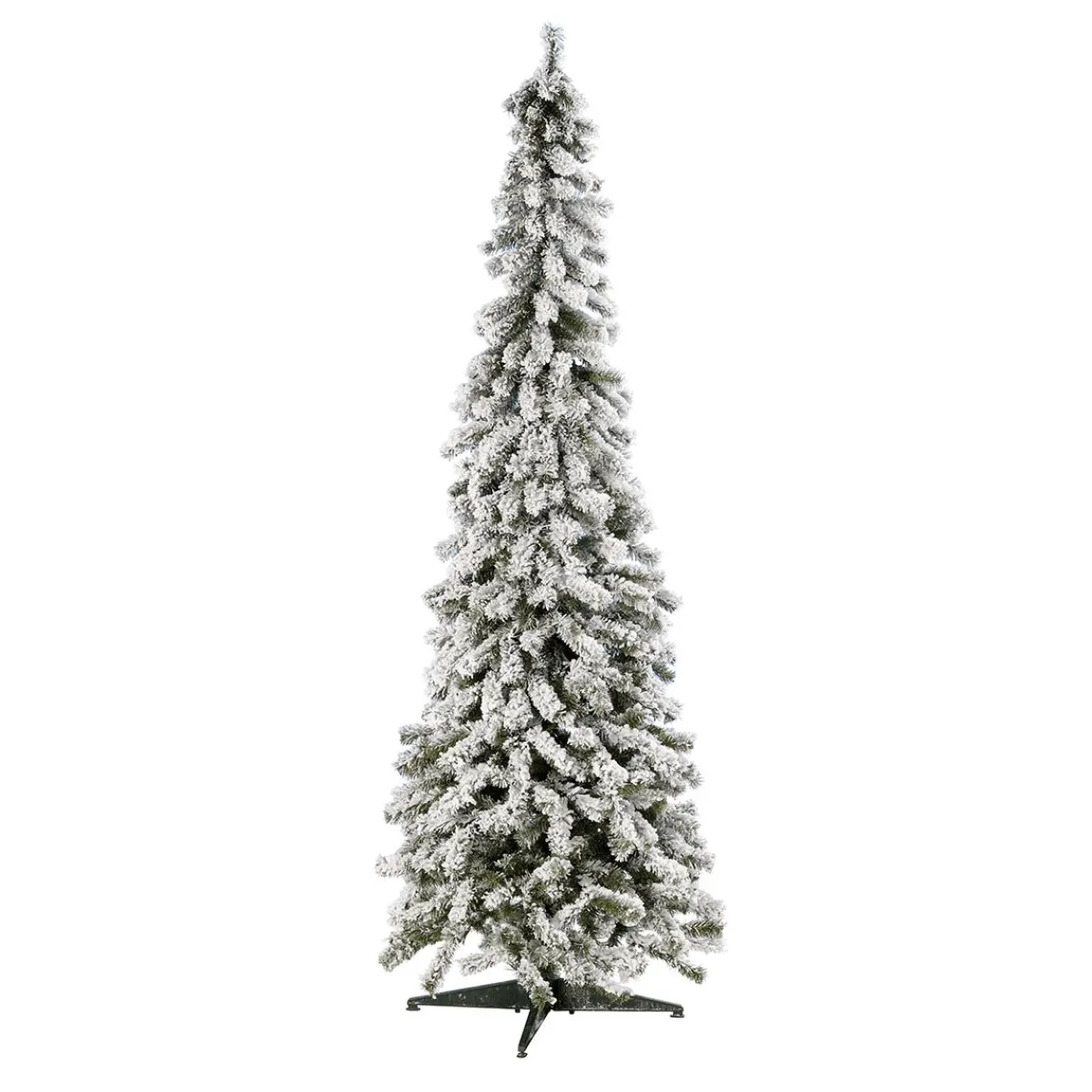 Sapin Artificiel étroit, Enneigé 210 Cm-DecoWoerner Discount