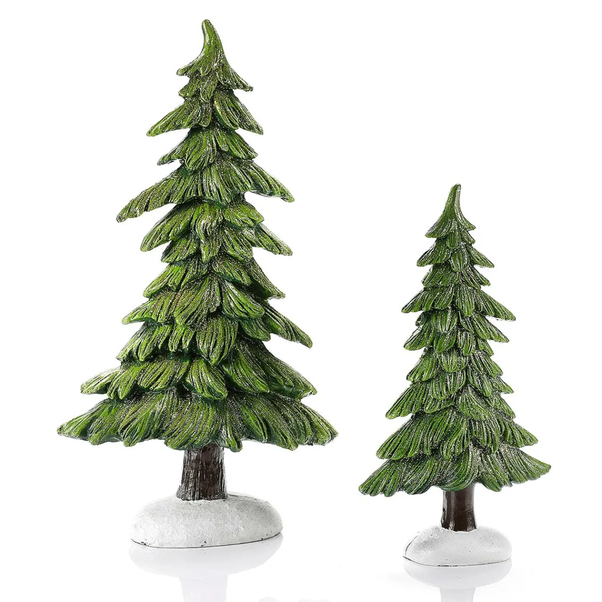 Sapin Décoratif En Pierre Moulée, 20 Cm De Haut-DecoWoerner Online