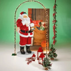 Sapin De Décoration Dans Un Sac En Jute 45 Cm-DecoWoerner
