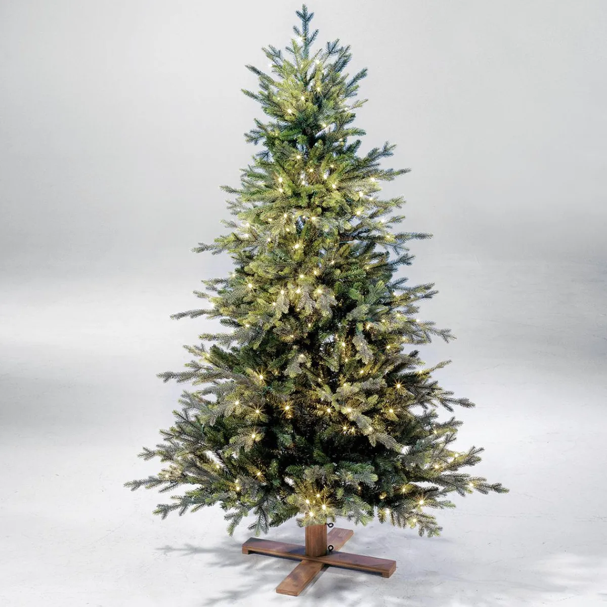 Sapin De Noël Artificiel Douglas Avec LED 210 Cm-DecoWoerner Hot