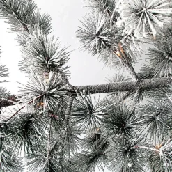 Sapin De Noël Artificiel Suspendu Pin Avec Aiguilles Givrées Et LED 300 Cm-DecoWoerner