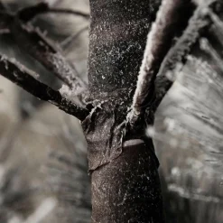 Sapin De Noël Artificiel Suspendu Pin Avec Aiguilles Givrées Et LED 300 Cm-DecoWoerner