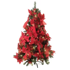 Sapin De Noël Avec LED, Haut. 180 Cm-DecoWoerner Best