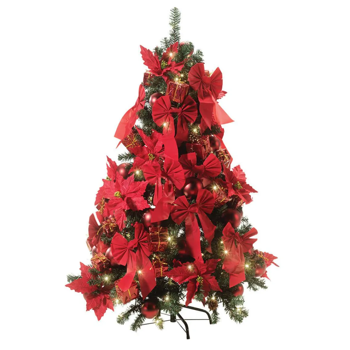 Sapin De Noël Avec LED, Haut. 180 Cm-DecoWoerner Best