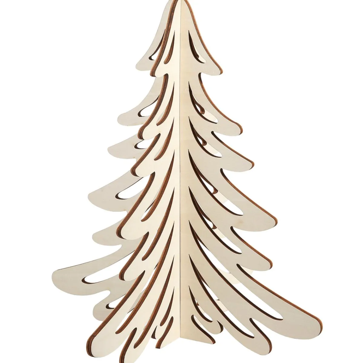 Sapin En Bois, 60 Cm De Haut-DecoWoerner Outlet