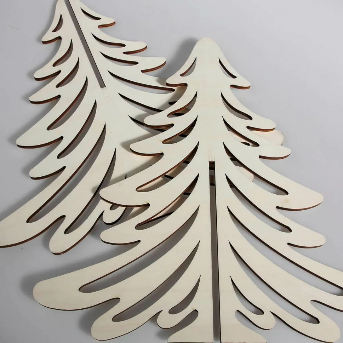 Sapin En Bois, 60 Cm De Haut-DecoWoerner Outlet