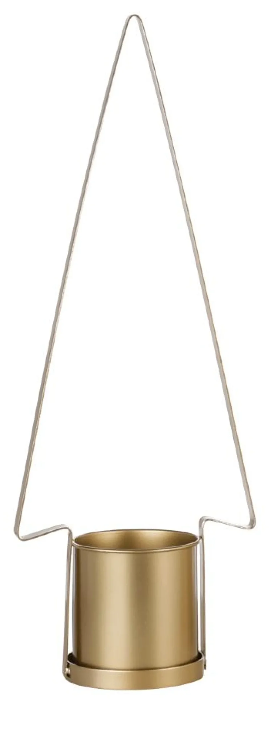 Sapin En Métal Avec Pot De Fleur , 67 Cm De Haut-DecoWoerner Best