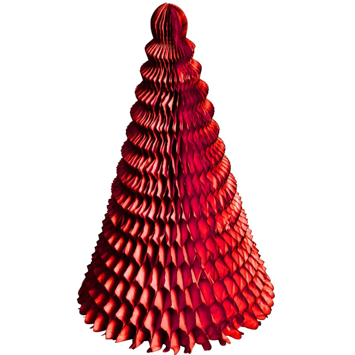 Sapin En Papier Nid D'abeille-DecoWoerner New