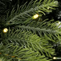 Sapin Rouge Artificiel Avec LED 210 Cm-DecoWoerner Best