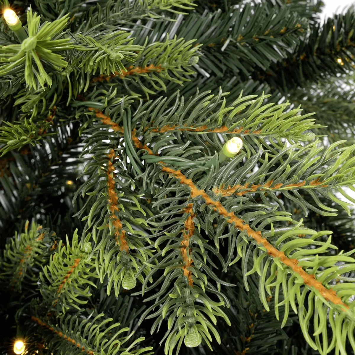 Sapin Rouge Artificiel Avec LED 210 Cm-DecoWoerner Best