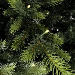 Sapin Rouge Artificiel Avec LED 210 Cm-DecoWoerner Best